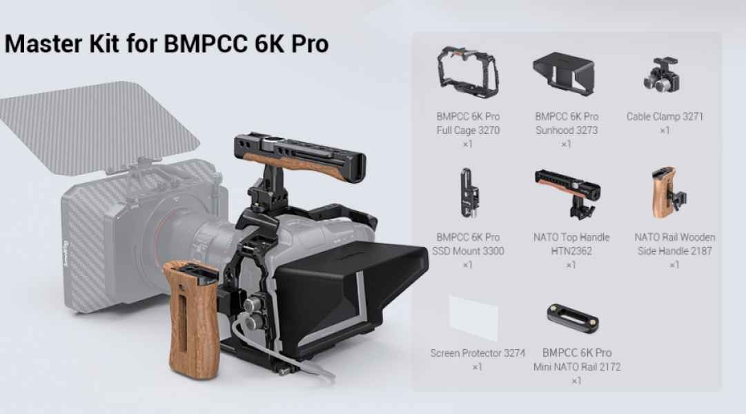 Cage SmallRig pour BMP 6K PRO