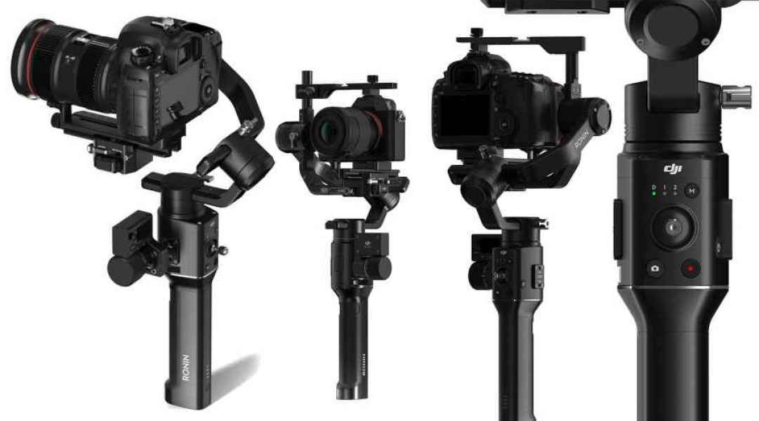 DJI Ronin-S (max : 8lb)