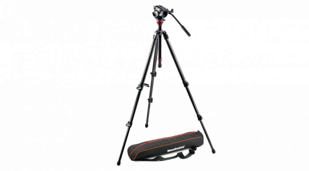 Manfrotto Trépied 502 + Tête MVH500