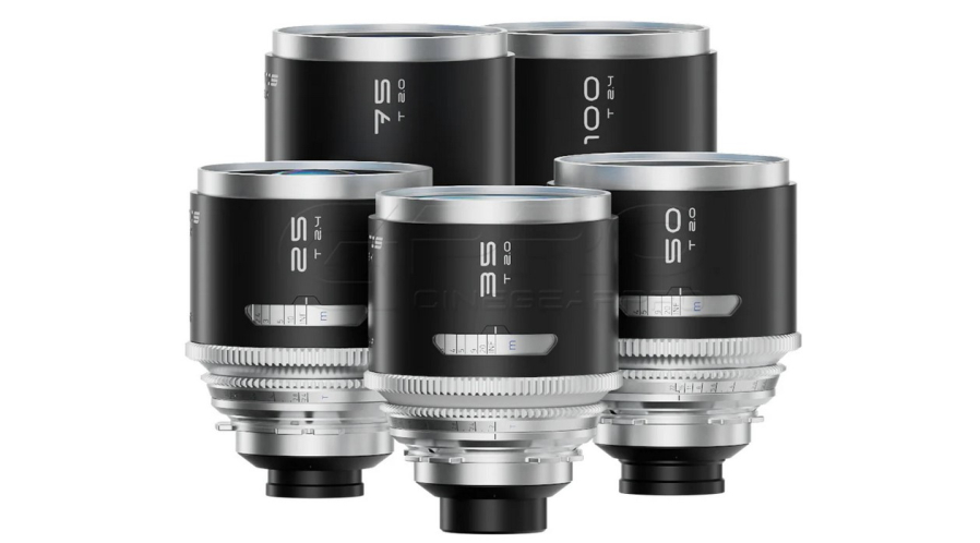 MANTIS Kit de 5 Objectifs Anamorphiques  1.33X (25-35-50-75 ET 100mm)  EF