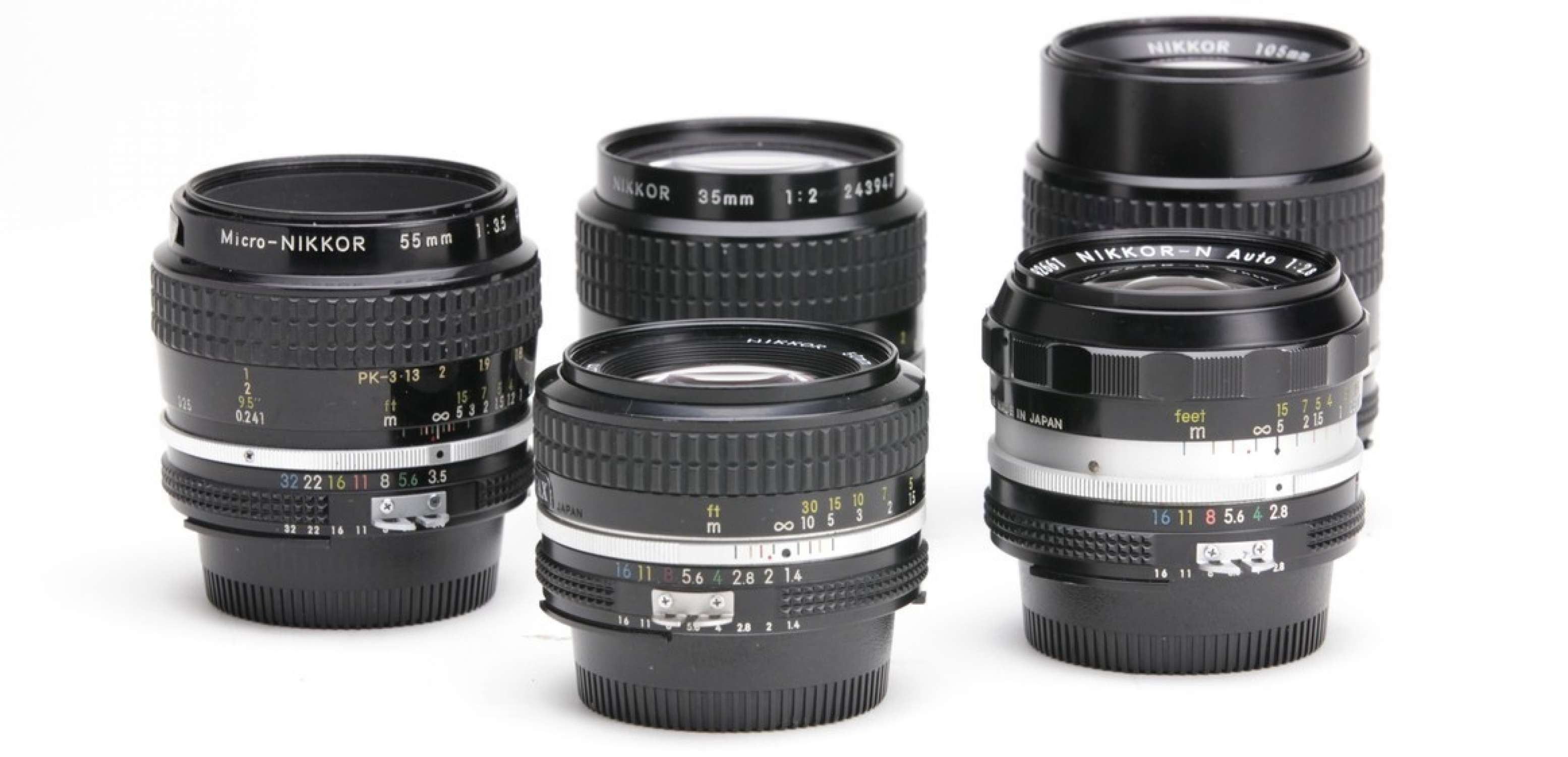 Nikkor pour montures EF ou E-mount (Kit 4 objectifs)