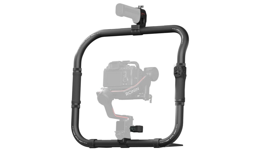 Ring Grip Plus de Tilta avec poignée de commande intégrée pour DJI Ronin RS2-3